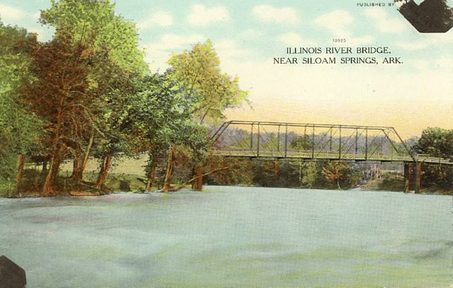 Illinois River Bridge near Siloam Springs, Ark.